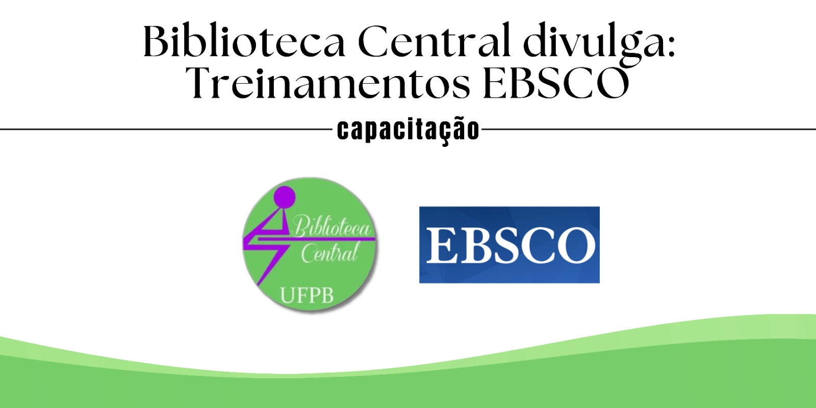 Banner capacitação Ebsco